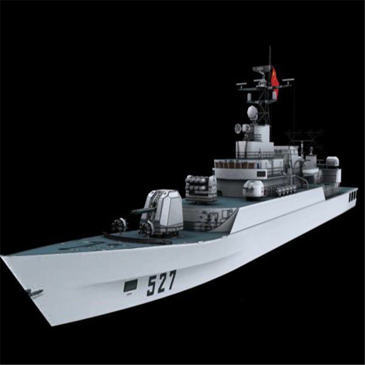 会山镇3d护卫舰模型